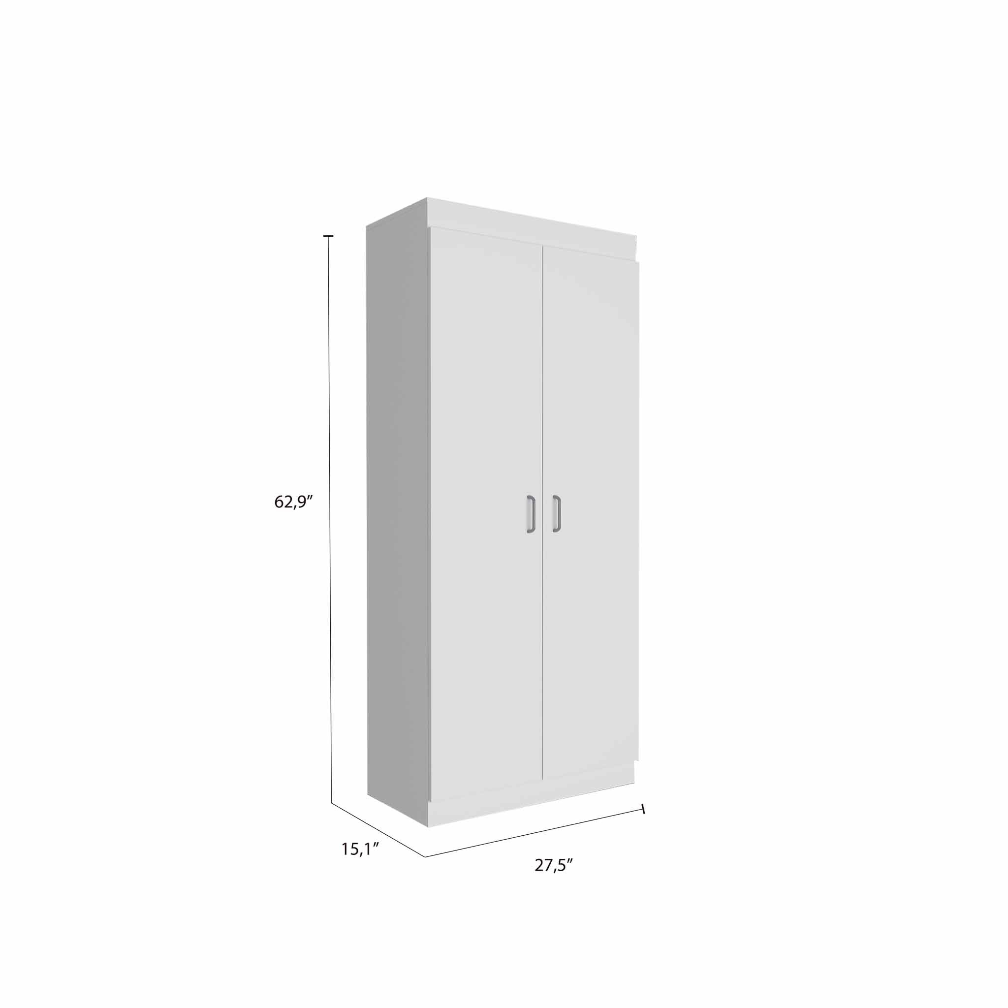 Depot White Chad Pantry Cabinet